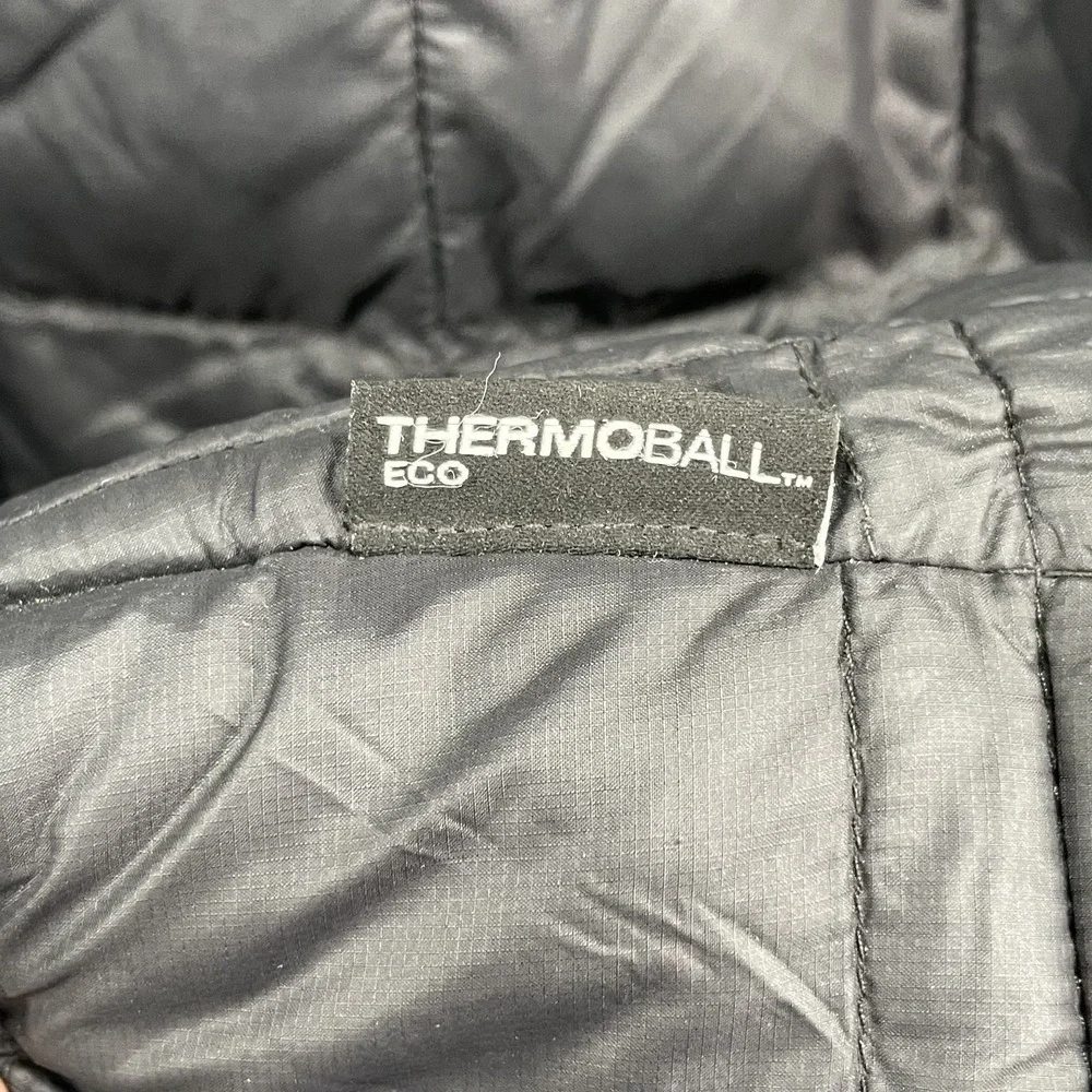 North Face Thermoball Puffer Jacket Youth Boy's XL Insulated Gorp *Broken Zipper